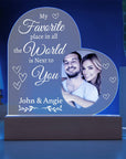 Personalized Next to You Acrylic Plaque | Couple Gift