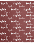 Personalized Fleece Blanket - Name Blanket | Great Christmas Gift