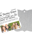 The Bestie Times Personalized Photo Ornament | Rearview Mirror Ornament