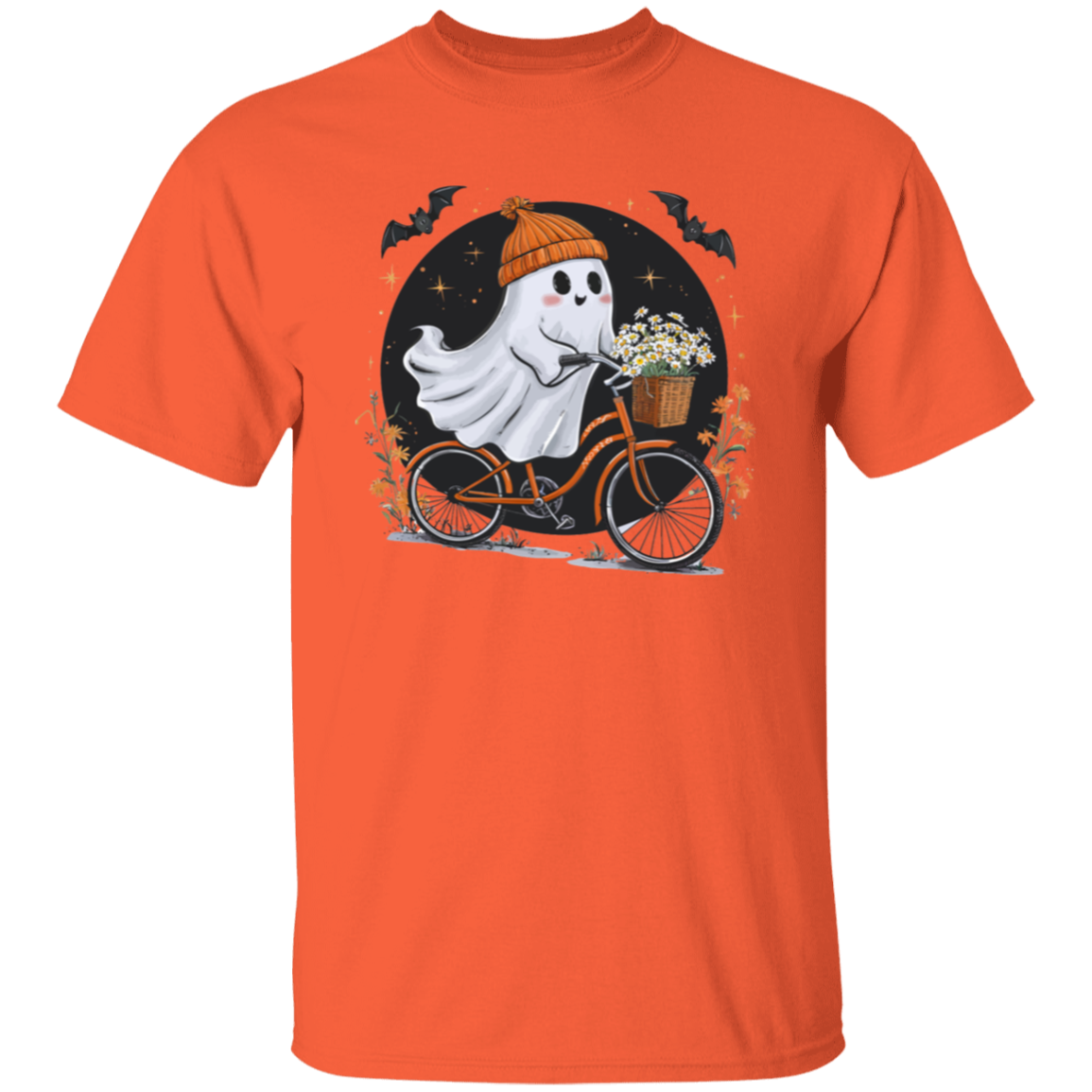 Ghost Bike Halloween T-Shirt - Sweatshirt - Mug