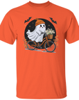 Ghost Bike Halloween T-Shirt - Sweatshirt - Mug