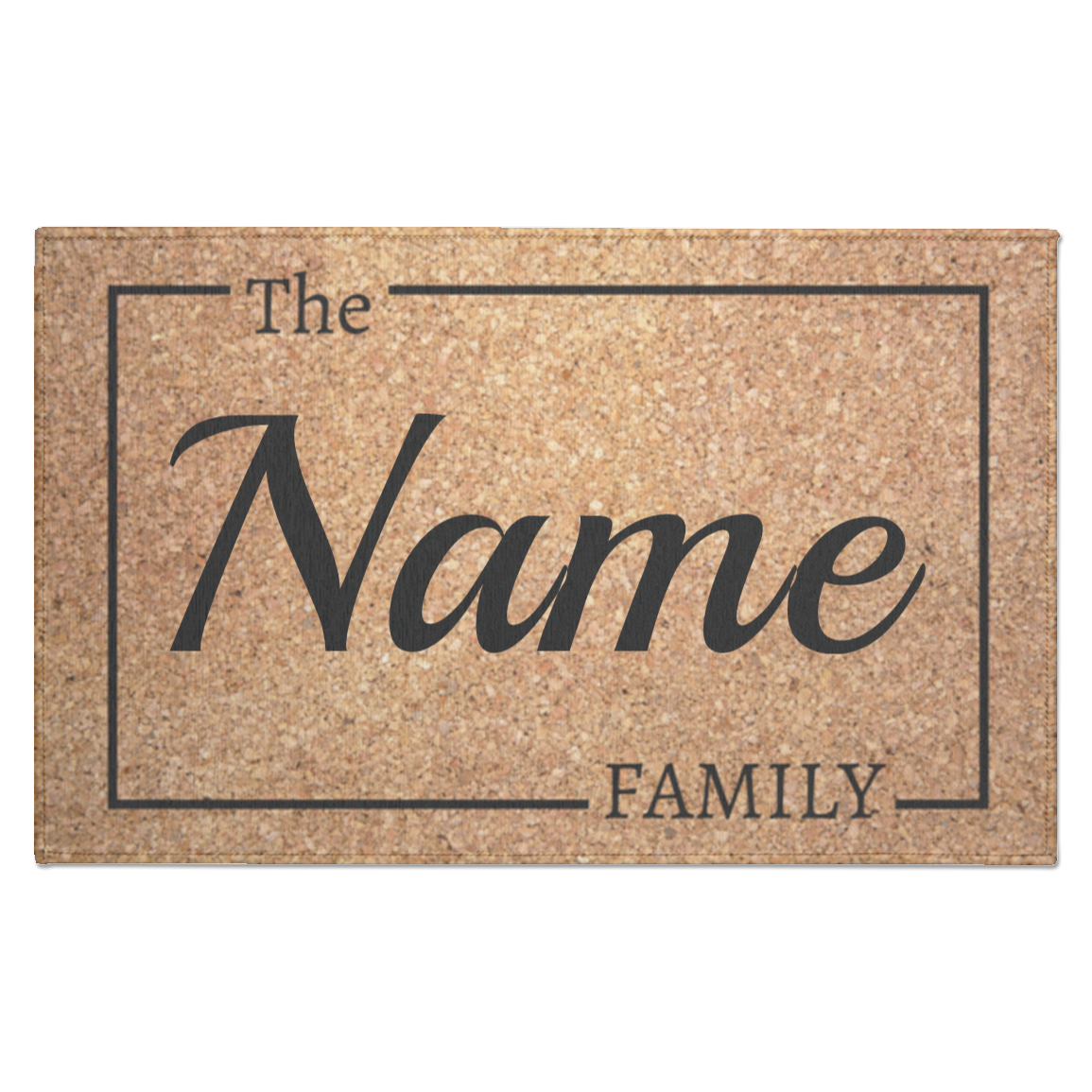 personalized door mat