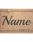 personalized door mat