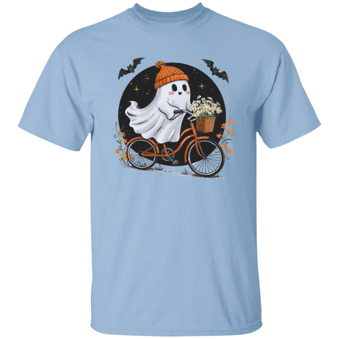 Ghost Bike Halloween T-Shirt - Sweatshirt - Mug