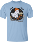 Ghost Bike Halloween T-Shirt - Sweatshirt - Mug