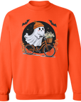 Ghost Bike Halloween T-Shirt - Sweatshirt - Mug