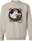 Ghost Bike Halloween T-Shirt - Sweatshirt - Mug