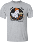 Ghost Bike Halloween T-Shirt - Sweatshirt - Mug