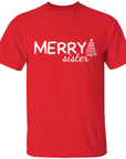 Personalized Family Merry T-Shirt - Family Christmas Apparel