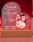 Personalized Next to You Acrylic Plaque | Couple Gift