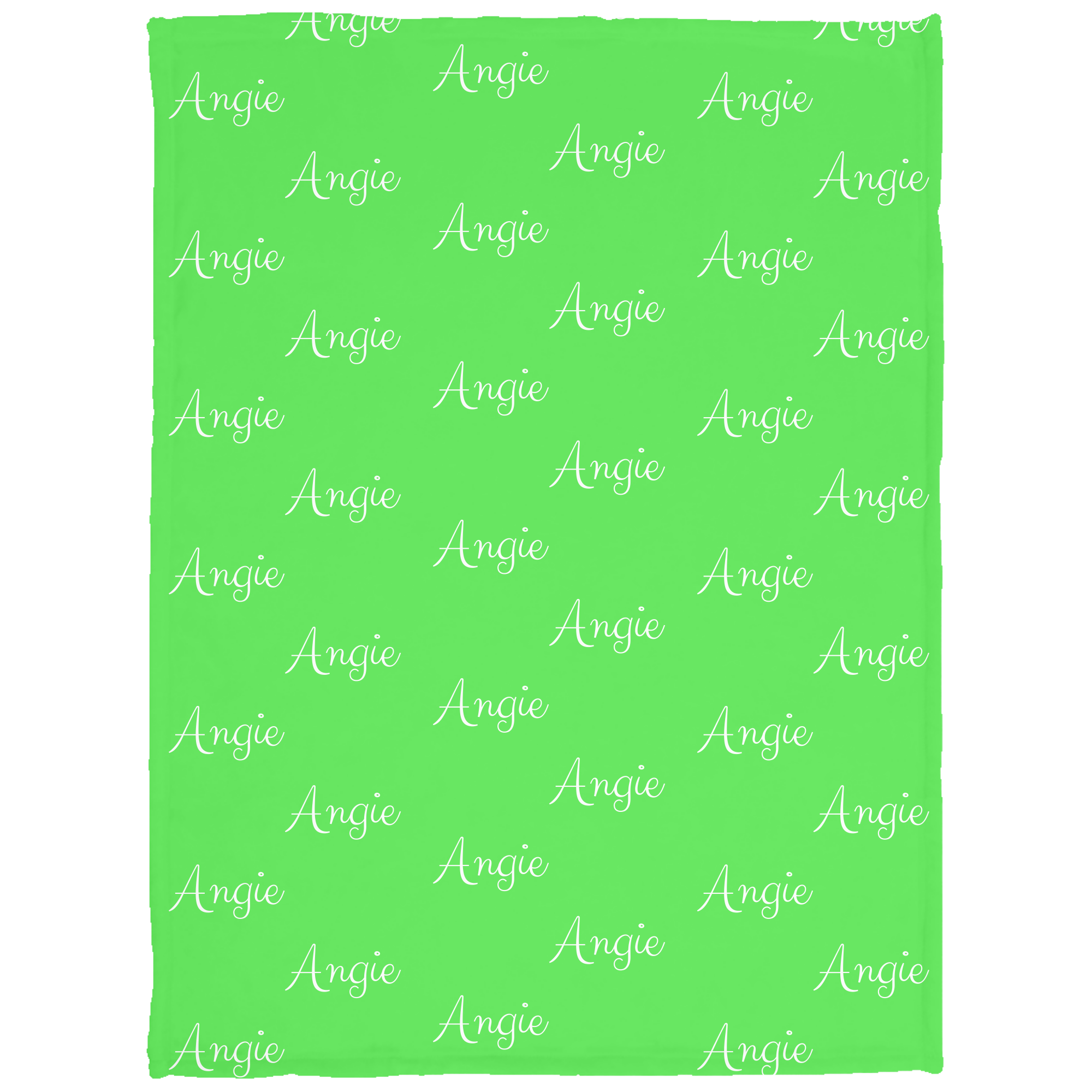 Personalized Plush Fleece Blanket - Personalized Name Blanket