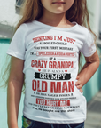 Grumpy Grandpa T-Shirt for your Granddaughter