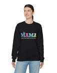 This Mom Wears Her Heart on Her Sleeve | Personalized Sweatshirt | Mother's Day Gift