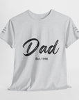 Personalized Dad T-shirt | Est Dad T-shirt with Children's Names