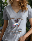 To My Badass Daughter Hoodie or T-Shirt