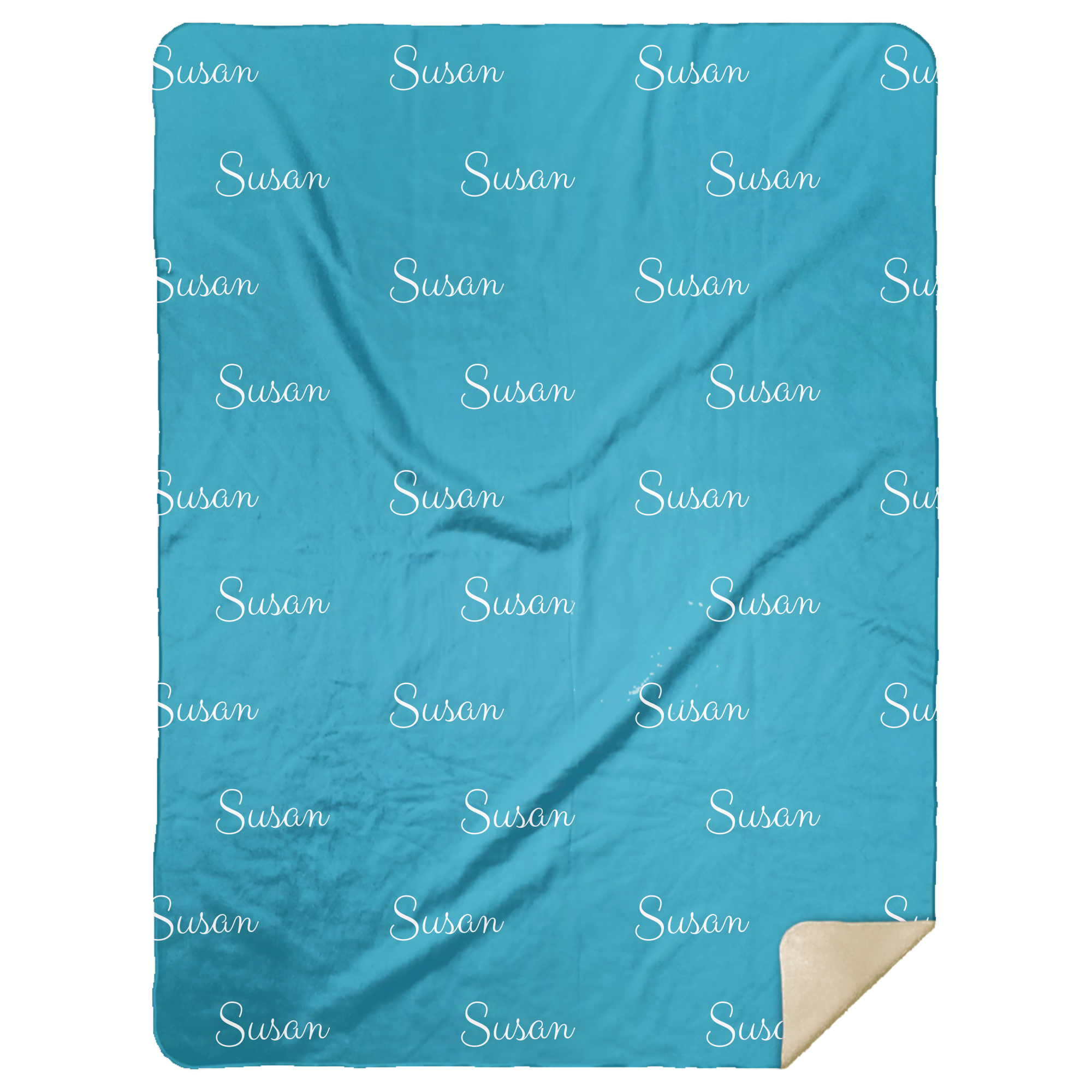 Personalized Name Blanket - Sherpa Name Blanket